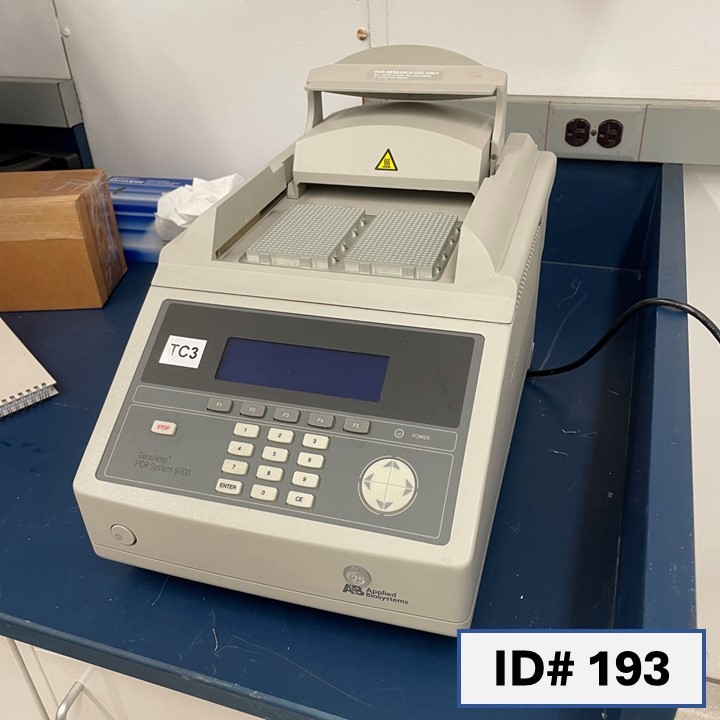 Thermal cycler, 384-well, Applied Biosystems GeneAmp 9700 - ID# 193