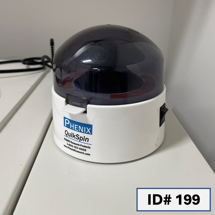 Mini-centrifuge, Phenix QuikSpin - ID# 199