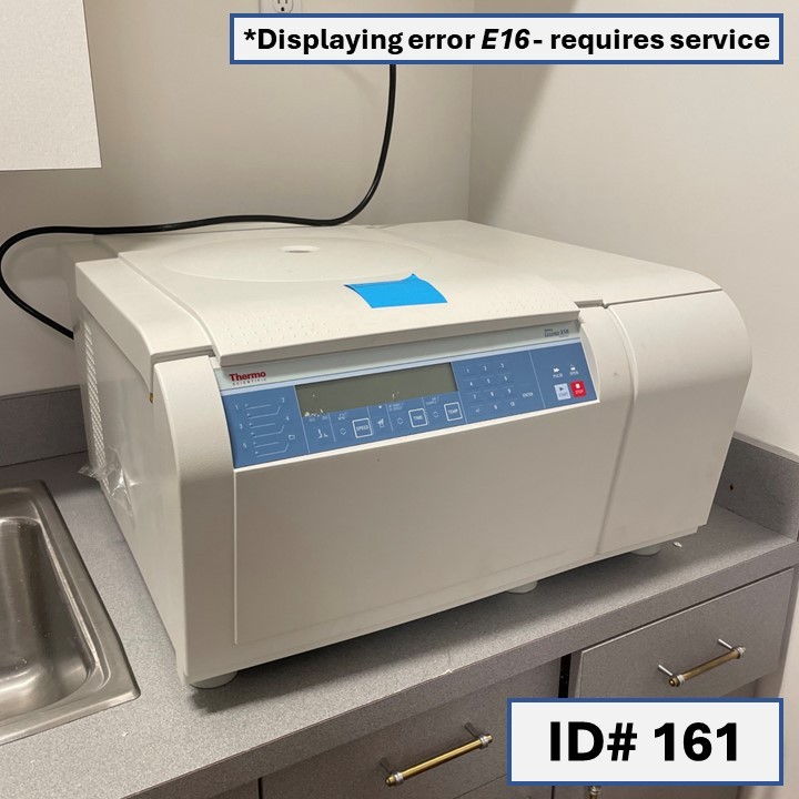 Benchtop centrifuge, Thermo Fisher Sorvall Legend X1R - ID# 161