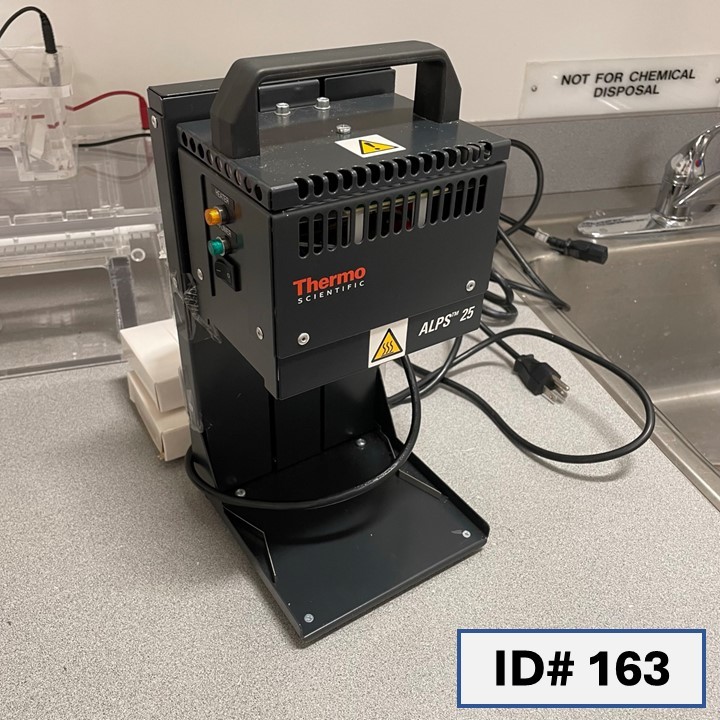 Manual heat sealer, Thermo Fisher ALPS 25 - ID# 163