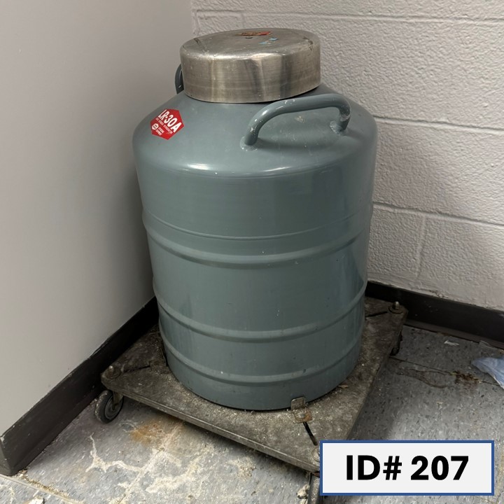Liquid nitrogen dewar, Union Carbide LR-30A - ID# 207