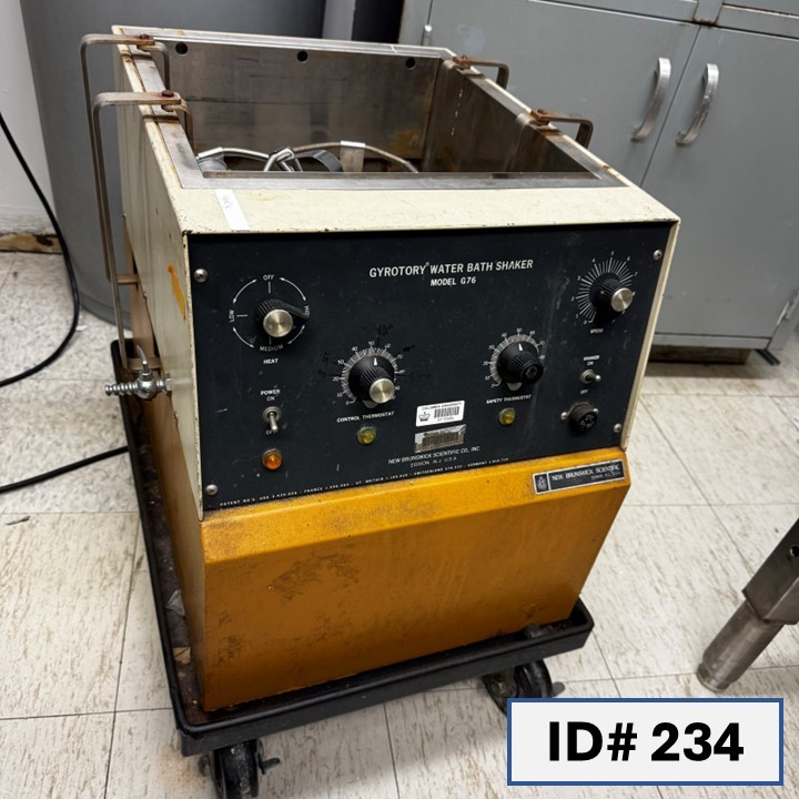 Water bath shaker, New Brunswick Scientific G76 - ID# 234